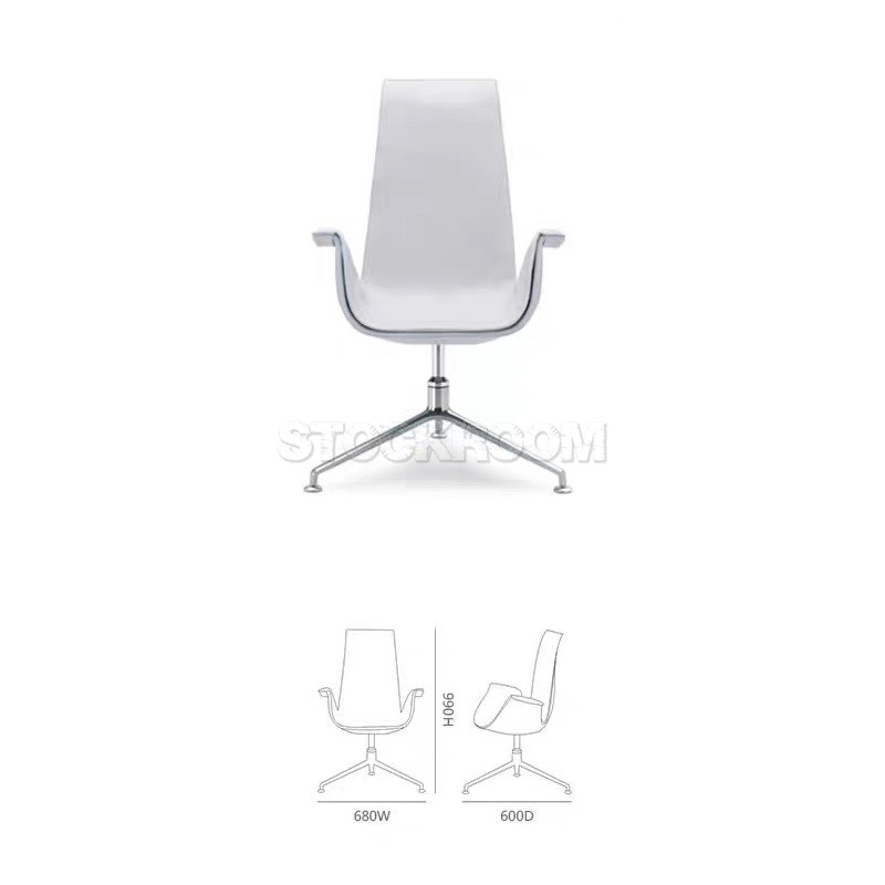 Stockroom Style Highback Bucket Office Chair