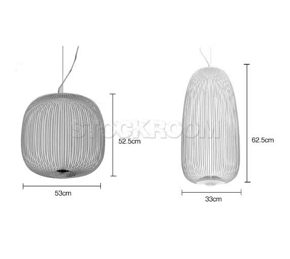 Stockroom Style Spokes Pendant Lamp