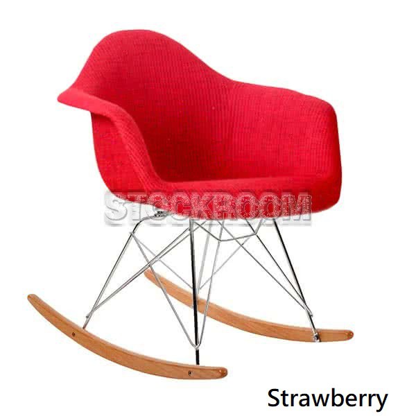Stockroom Upholstered Fabric RAR Rocking Armchair 