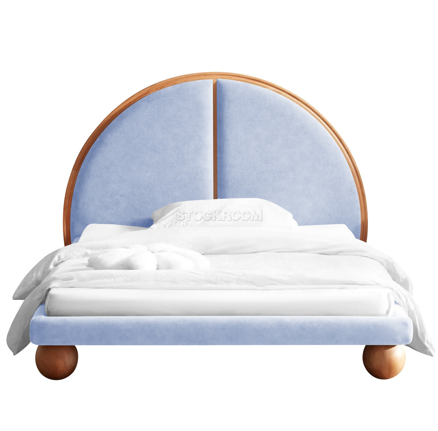 Sunnydawn Scandinavian Upholstered Bed Frame