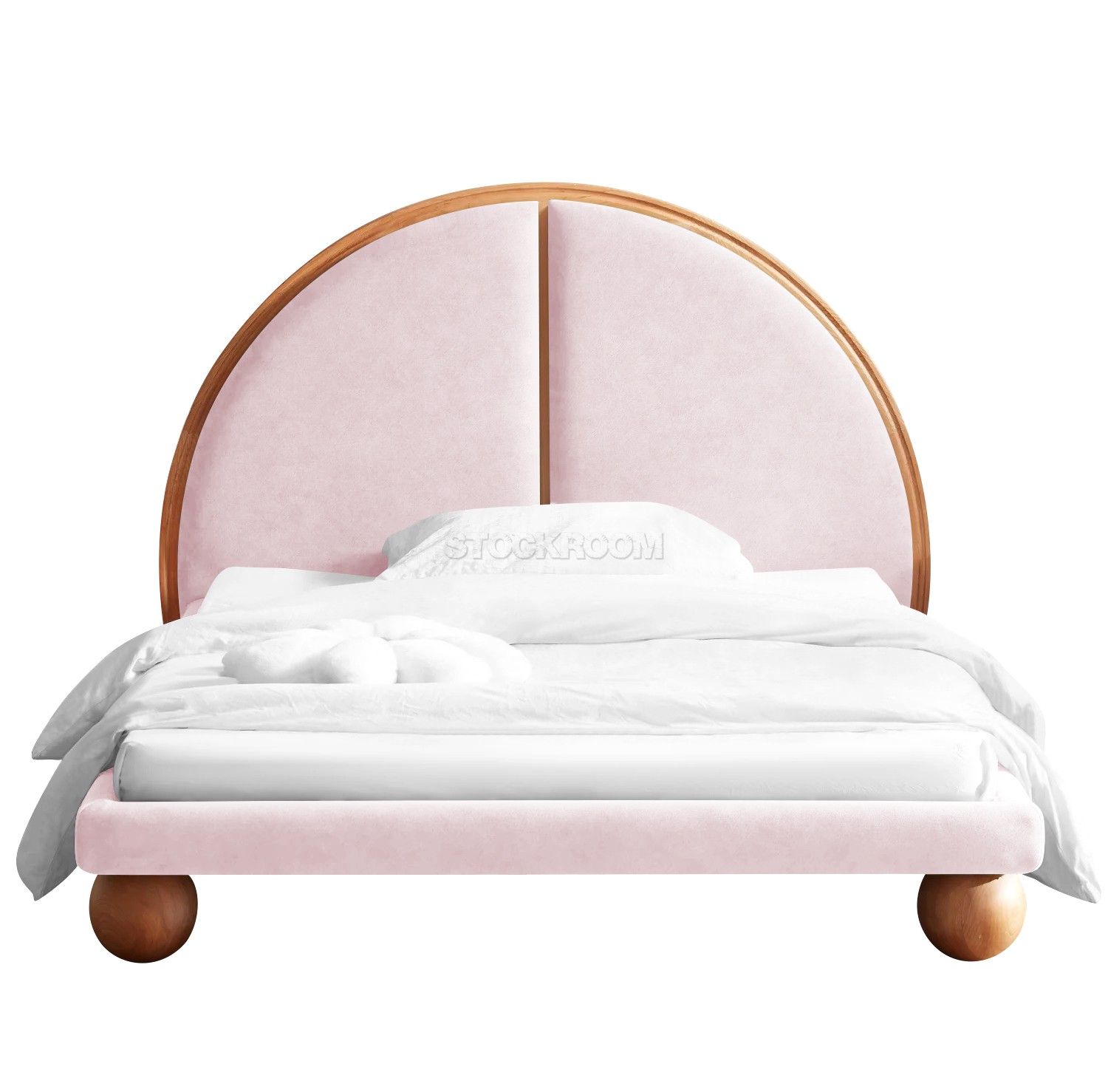 Sunnydawn Scandinavian Upholstered Bed Frame