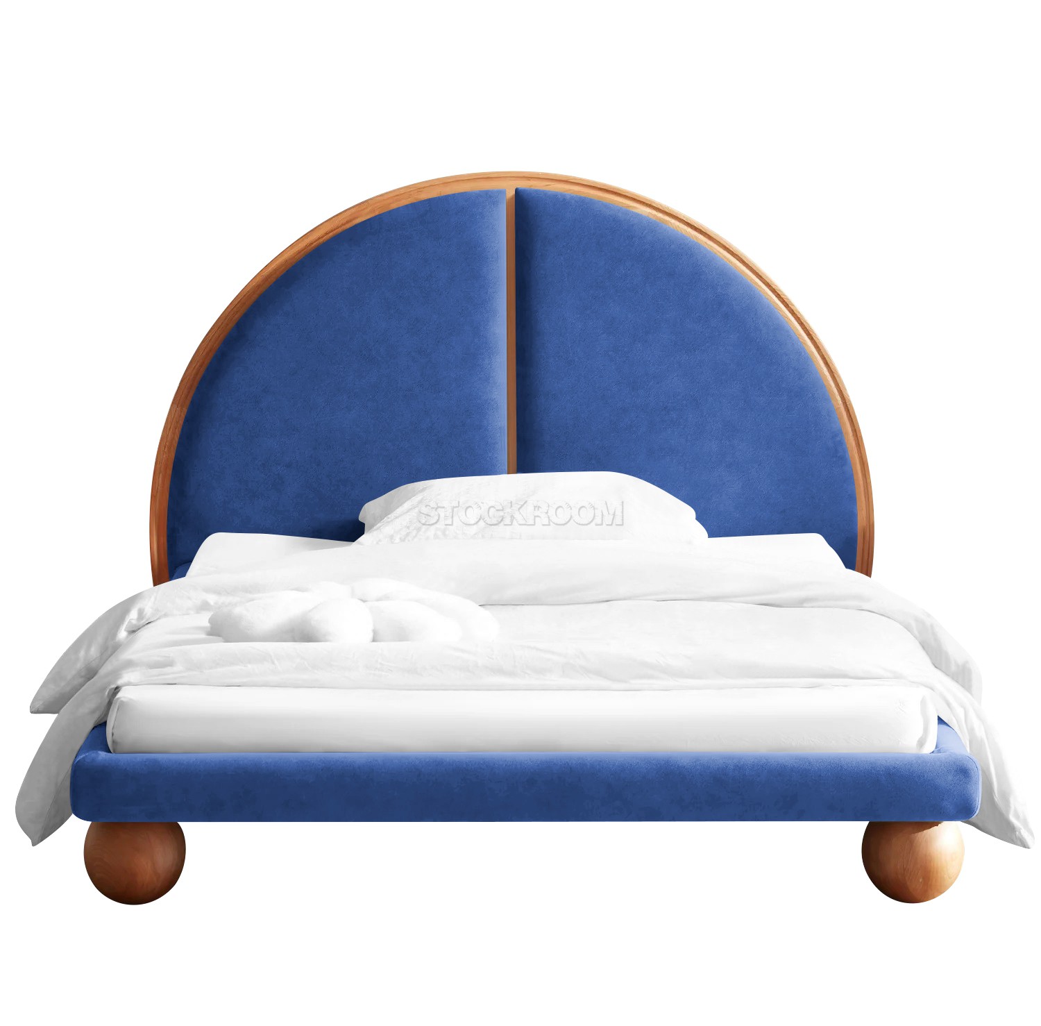 Sunnydawn Scandinavian Upholstered Bed Frame