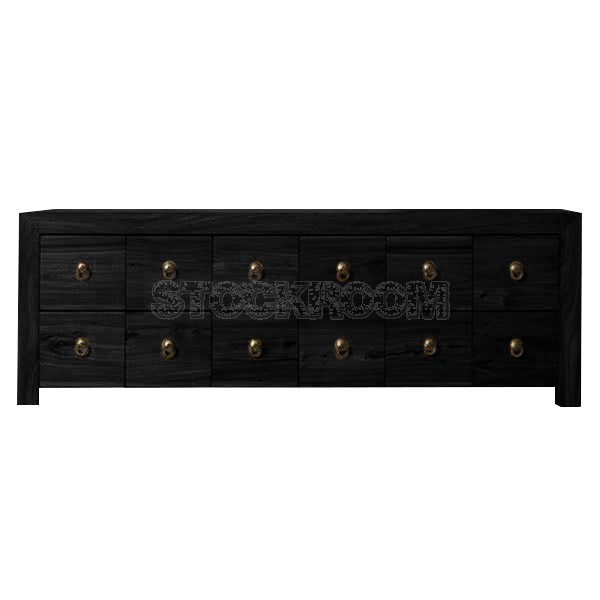 Tang Elm Wood TV Cabinet and Console - TC07