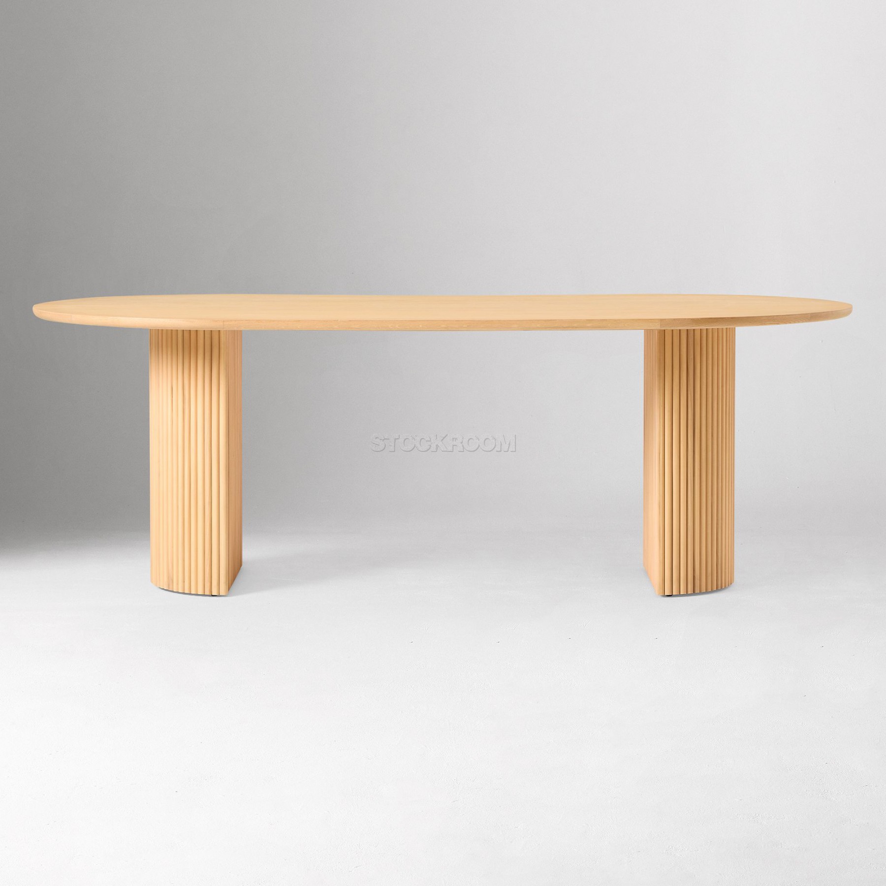 Tanner Slim Solid Oak Wood Table
