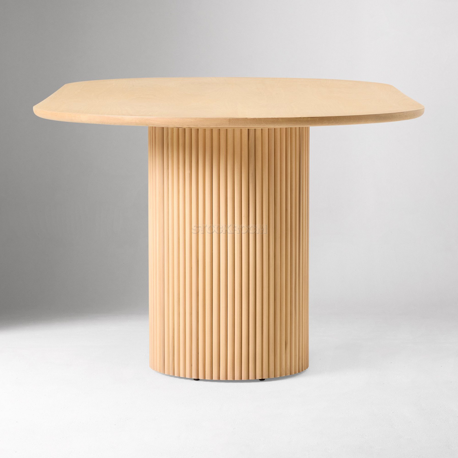Tanner Slim Solid Oak Wood Table