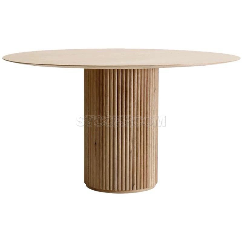 Tanner Solid Wood Round Table