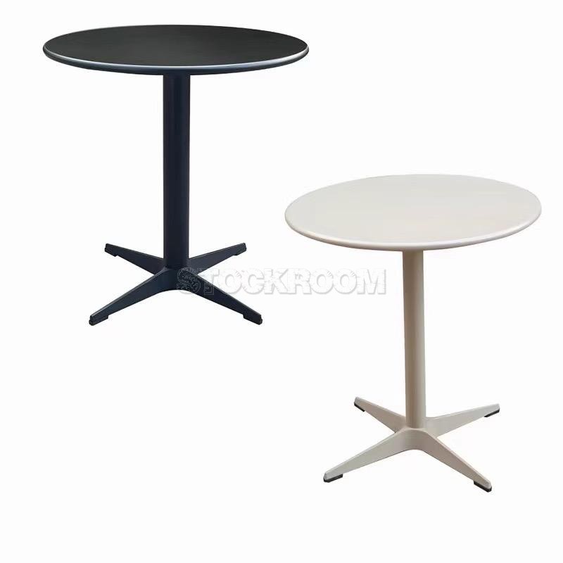 Tavolino Contemporary Metal Outldoor Round Table