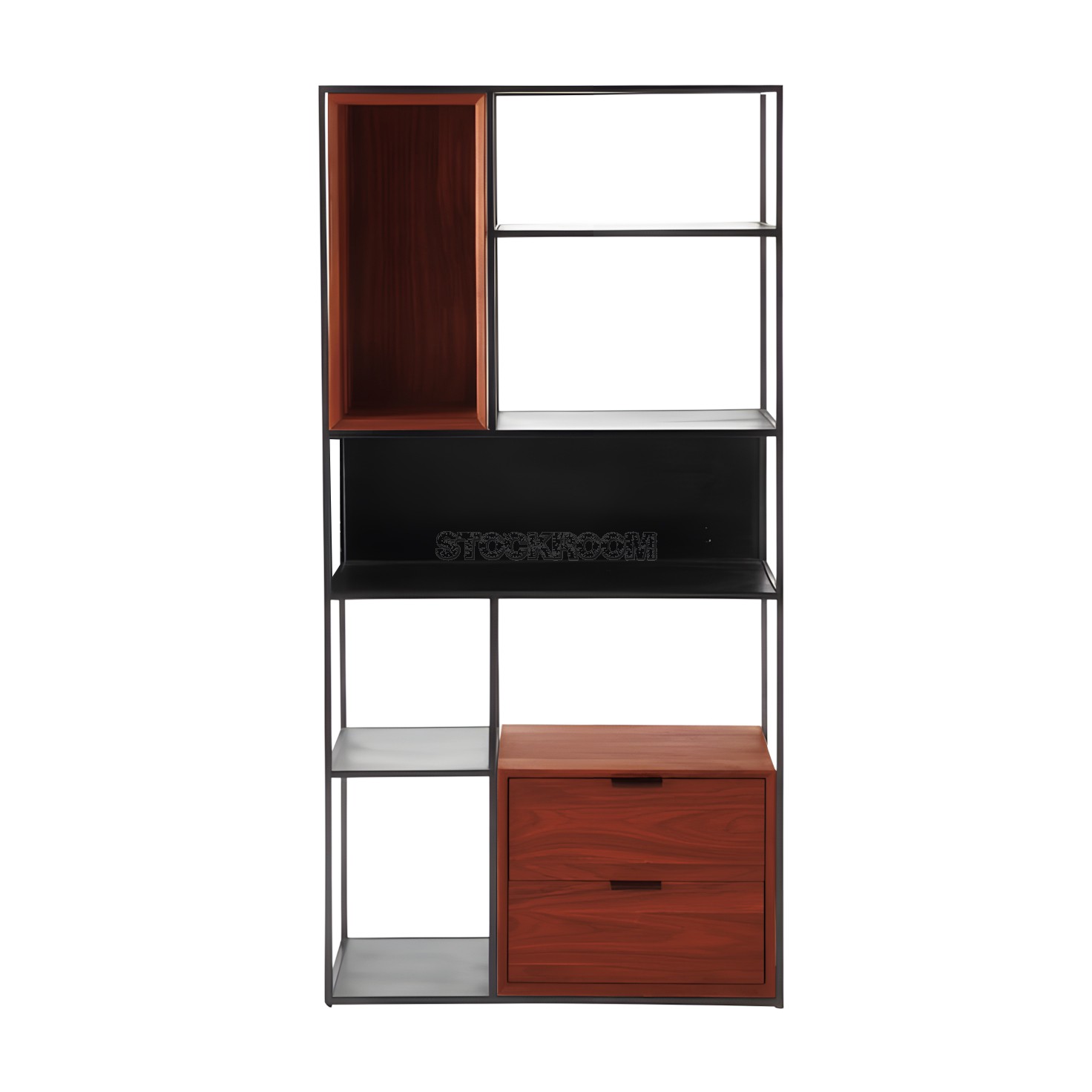Taylor Solid Wood Loft Style Bookshelf
