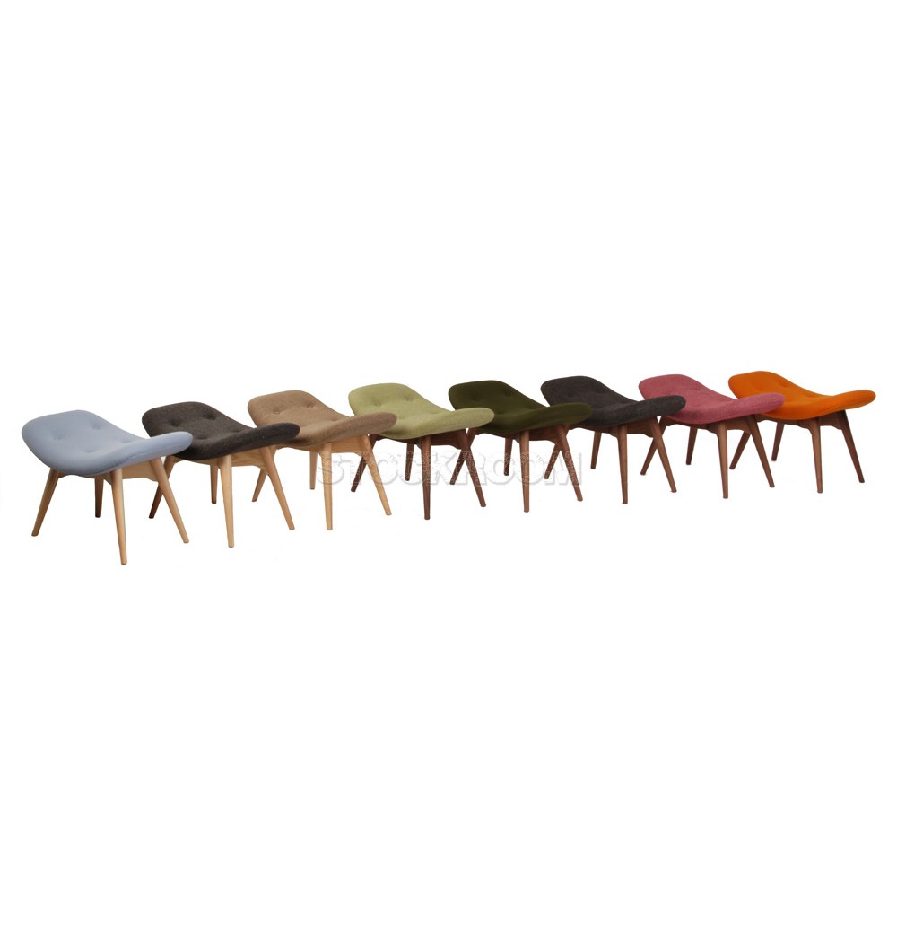 Grant Featherston Style Contour Ottoman