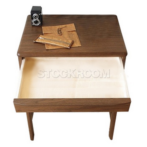 Theo Solid Oak Wood Desk / Dressing Table