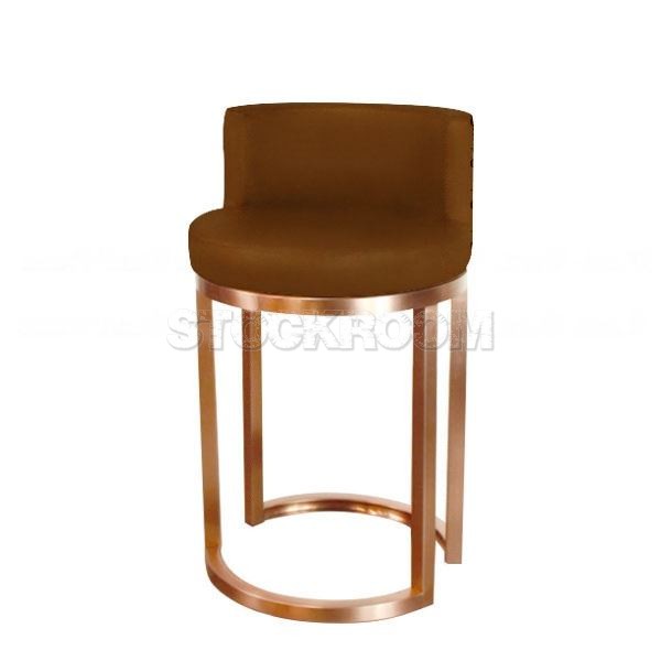 Thierry Steel Mid Back Stool