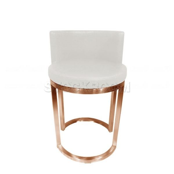 Thierry Steel Mid Back Stool