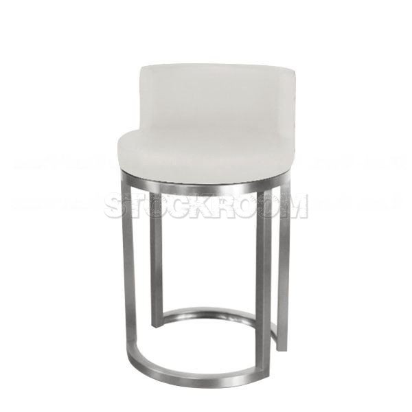 Thierry Steel Mid Back Stool