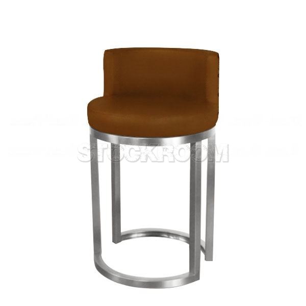 Thierry Steel Mid Back Stool