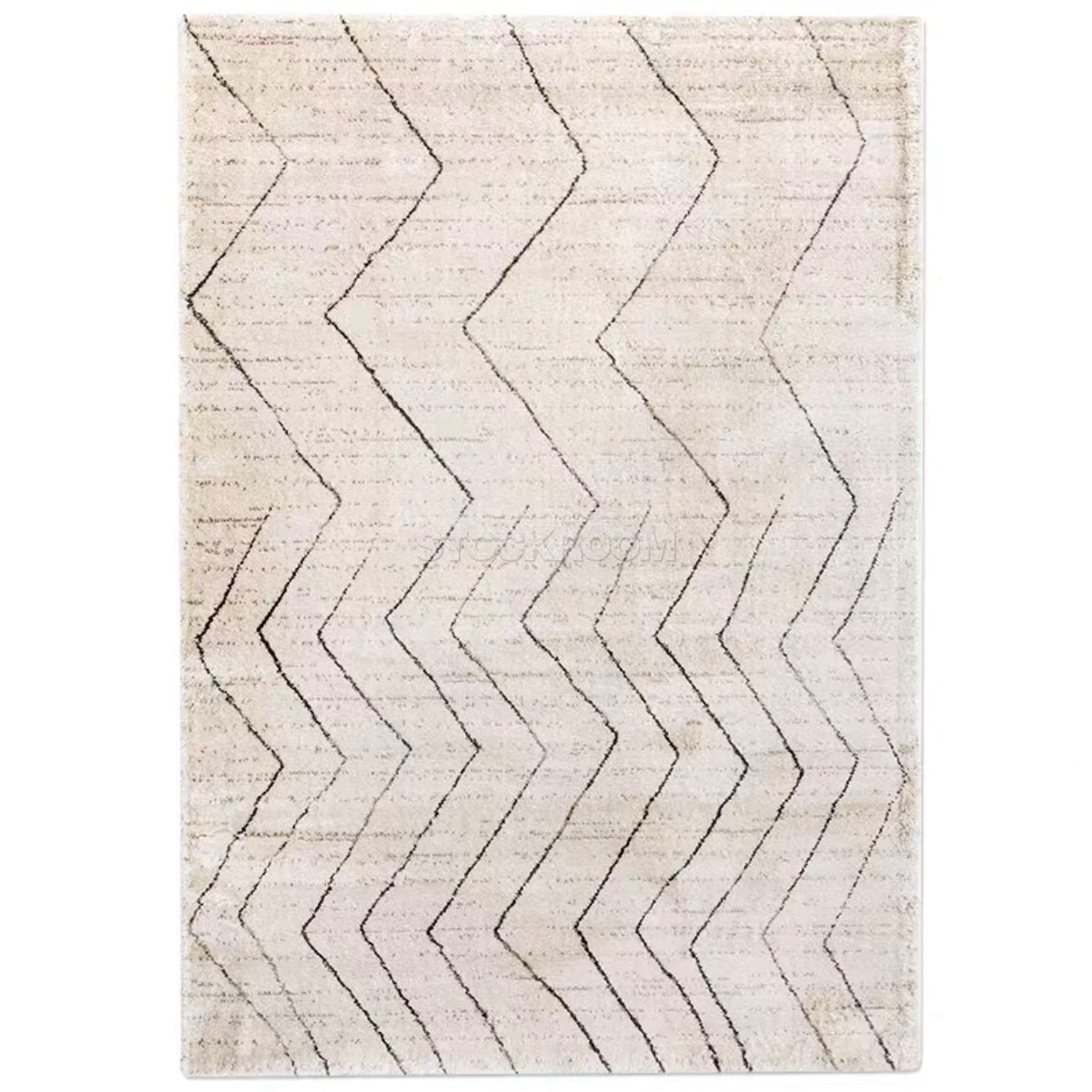 Tribal Pattern Berber Fluffy Rugs / Carpet