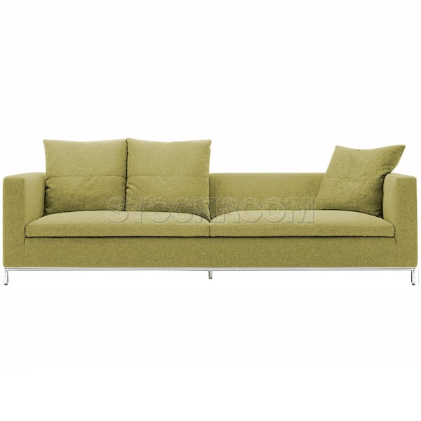 Trudeau Fabric Feather Down Sofa - 2 Seater