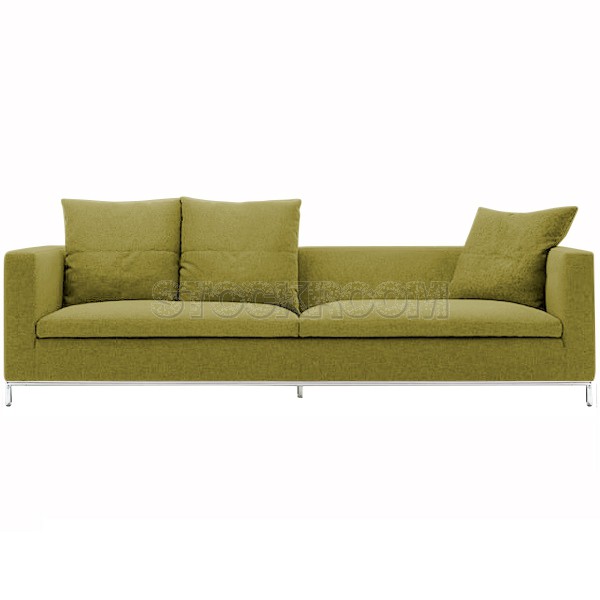 Trudeau Fabric Feather Down Sofa - 2 Seater