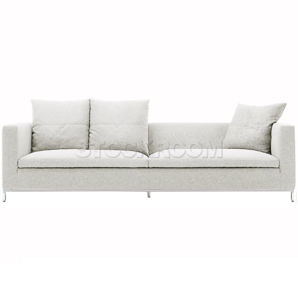 Trudeau Fabric Feather Down Sofa - 2 Seater