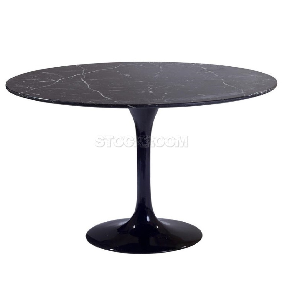 Eero Saarinen Tulip Style Dining Table - Marble