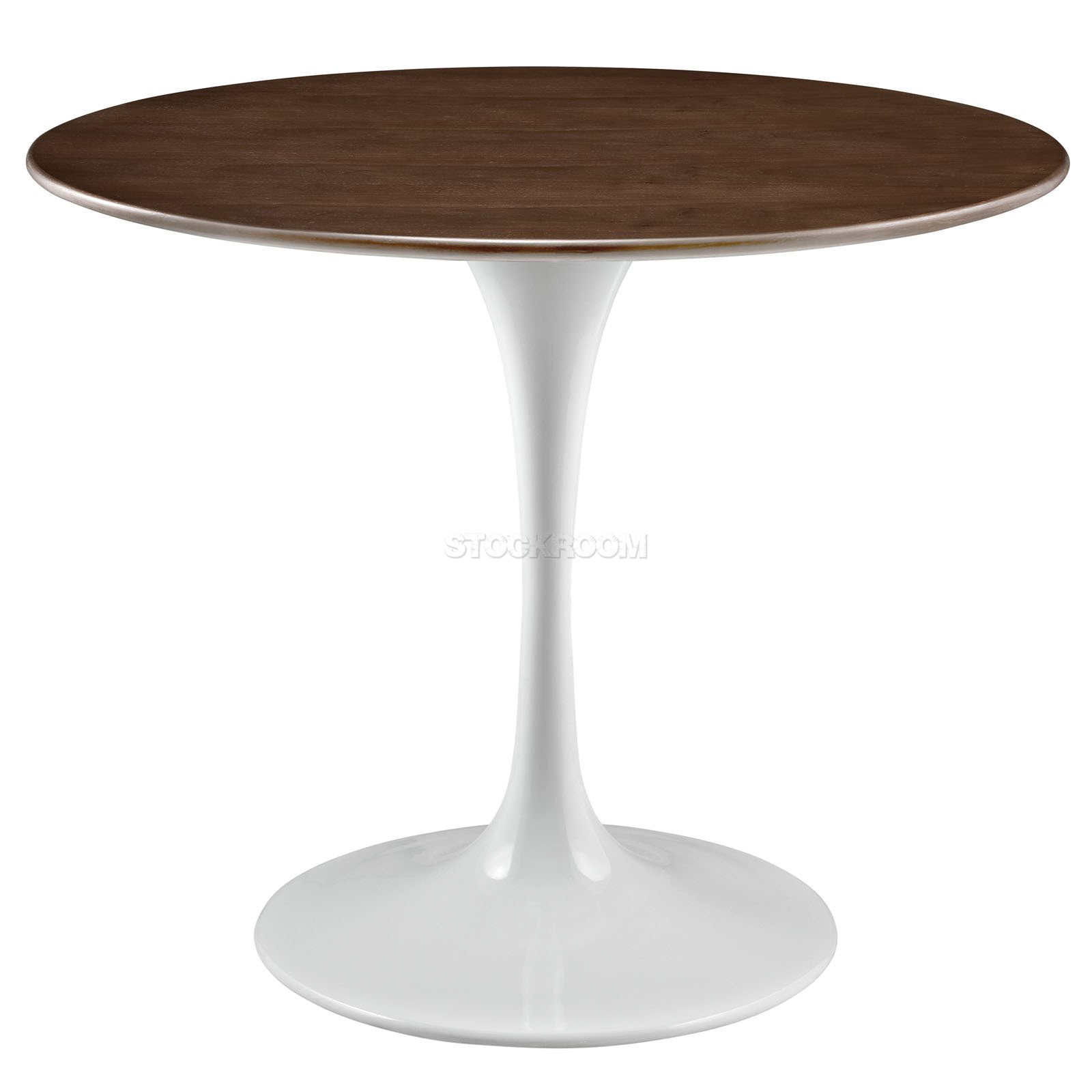 Tulip Style Wood Top Side Table