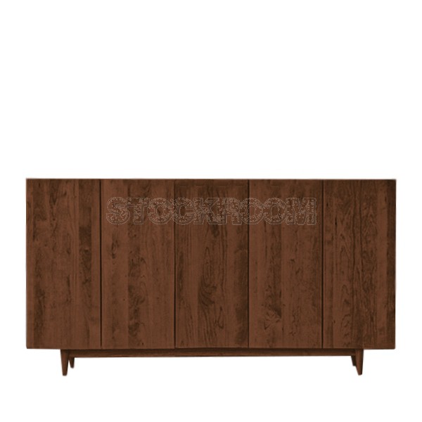 Menton Solid Oak Wood Shoes Cabinet