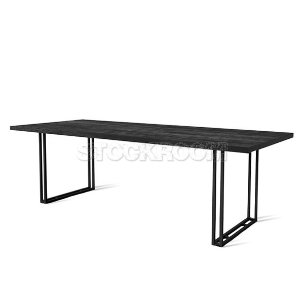 Valencia Industrial Style Loft Dining Table / Office Table