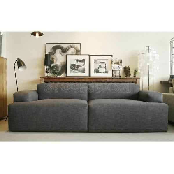 Vancouver Feather Down Fabric Sofa 2 & 3 Seater