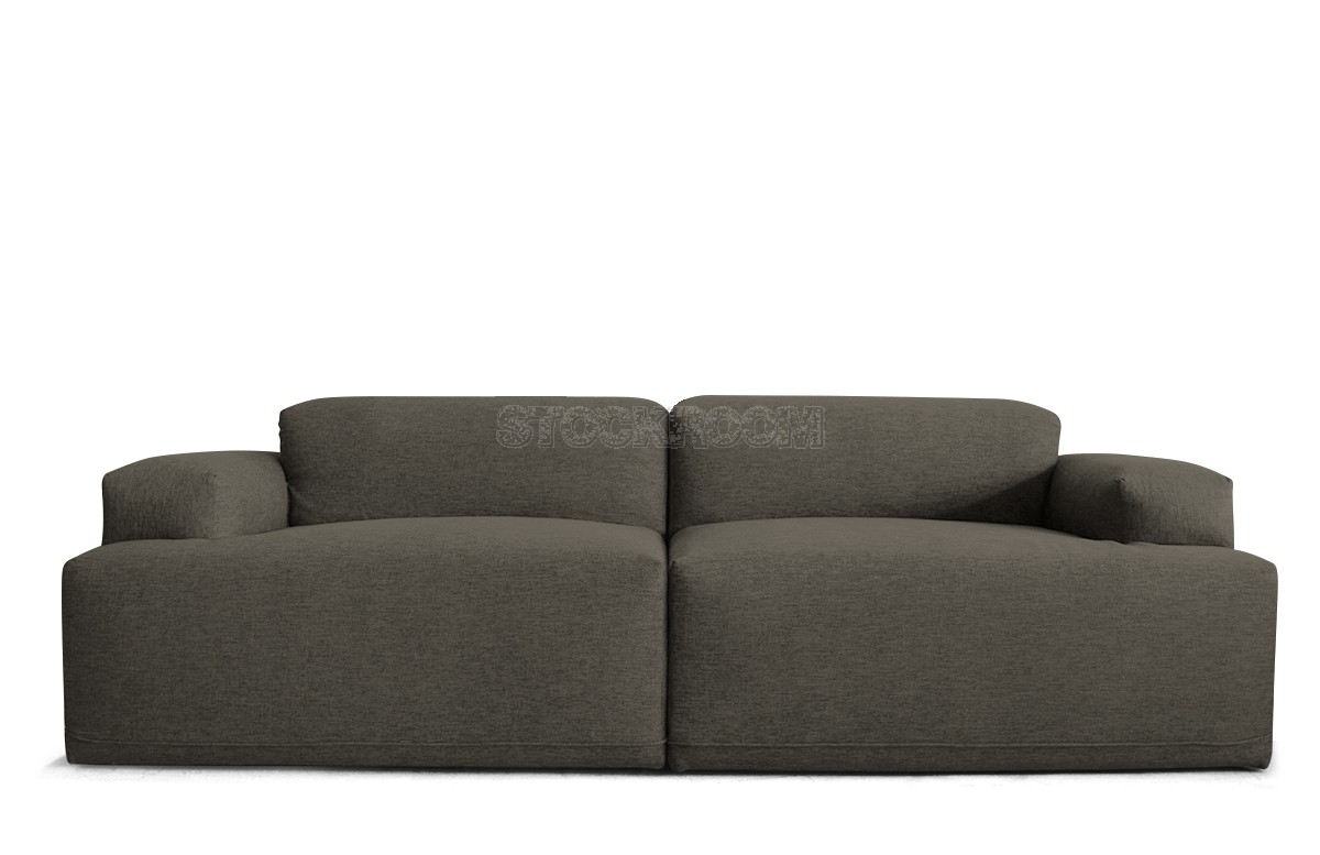 Vancouver Feather Down Fabric Sofa 2 & 3 Seater