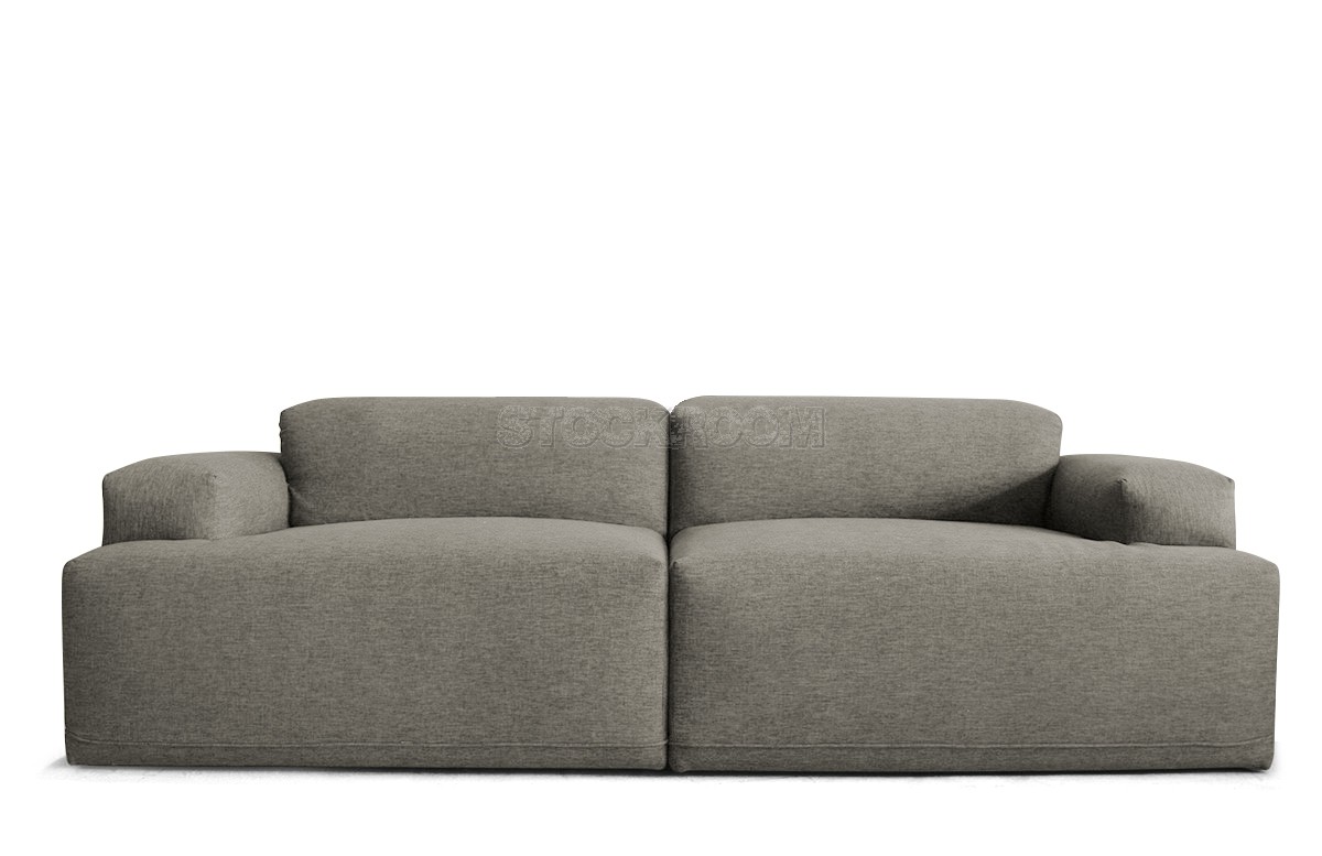 Vancouver Feather Down Fabric Sofa 2 & 3 Seater