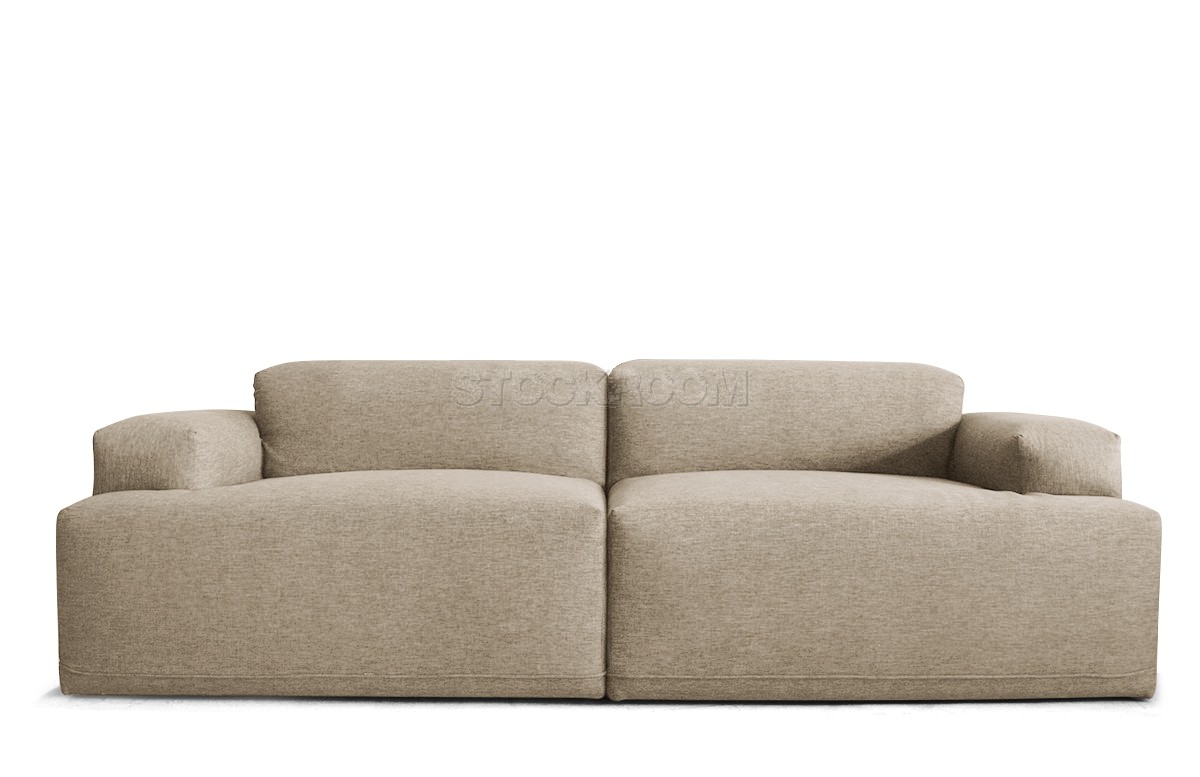 Vancouver Feather Down Fabric Sofa 2 & 3 Seater