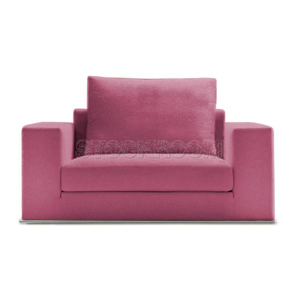 Vella Fabric Feather Down Armchair