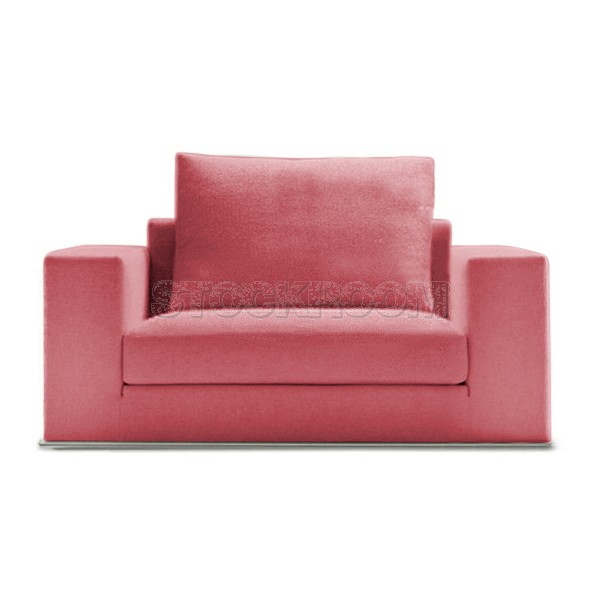 Vella Fabric Feather Down Armchair