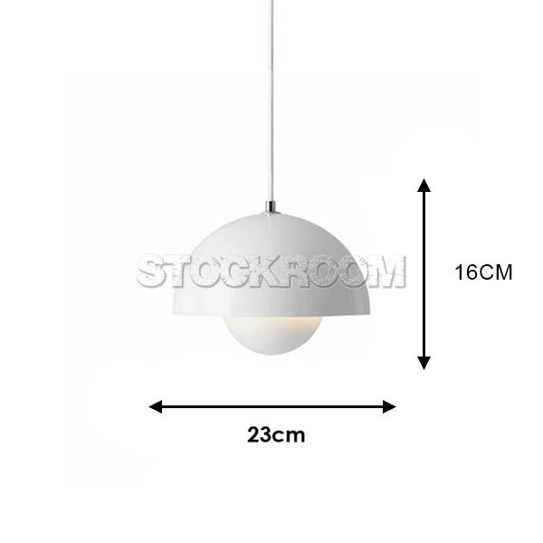 Verner Panton Style Flowerpot Pendant Lamp