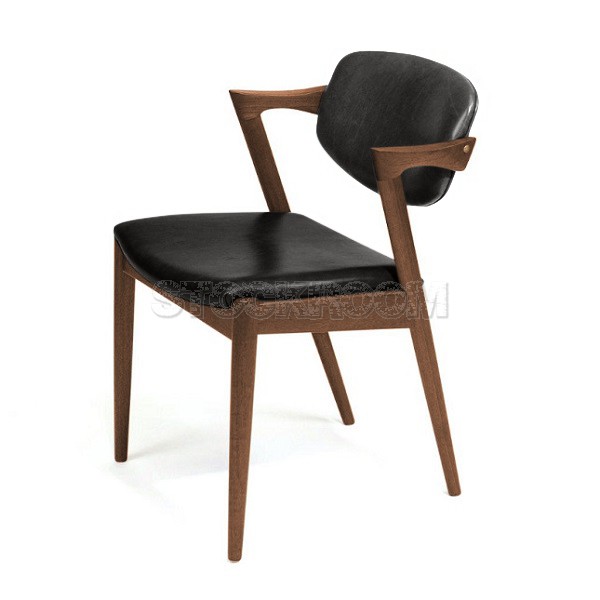 Kai Kristiansen Style Flap Back Dining Chair
