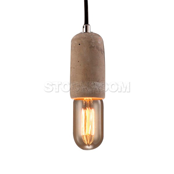 Visala Concrete Drop Cap Light