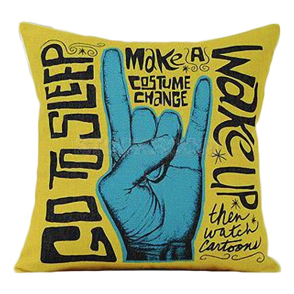 Wake up Decorative Cushion