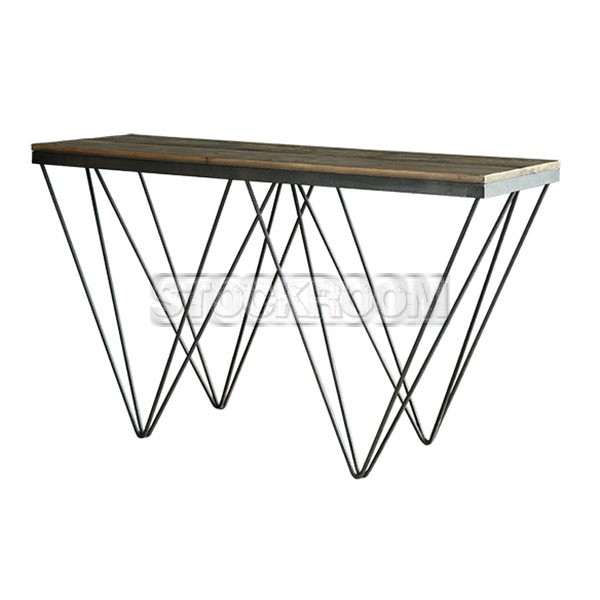 Walter Industrial Console Table