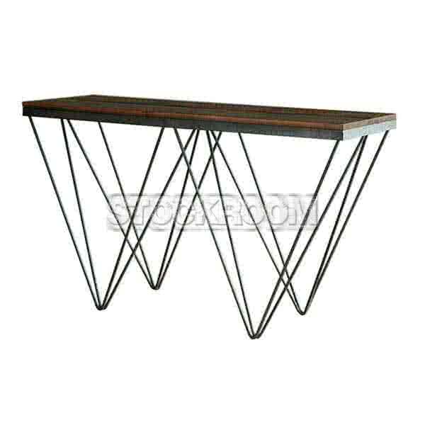 Walter Industrial Console Table