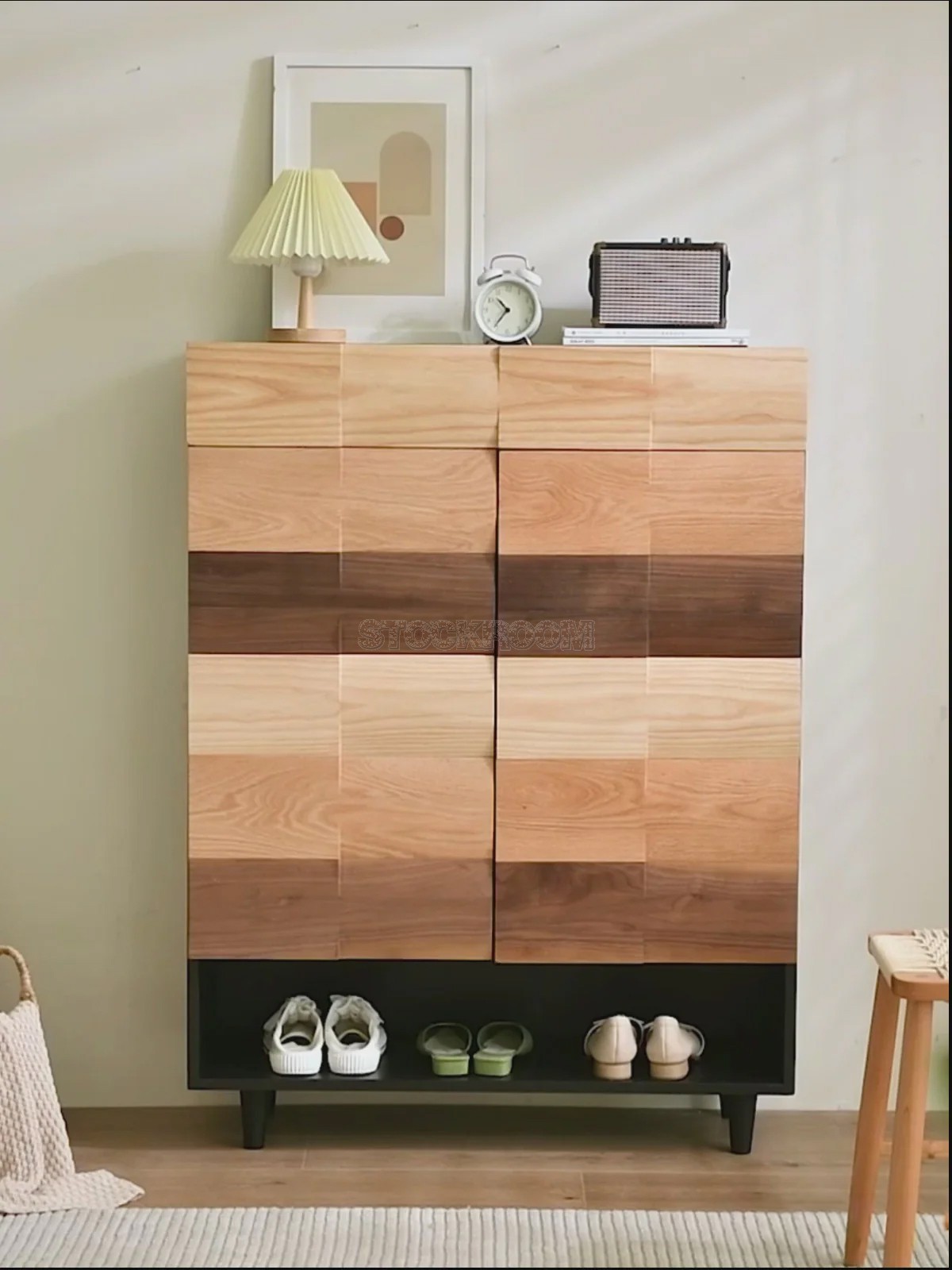 Waylon Scandinavian Shoe Cabinet