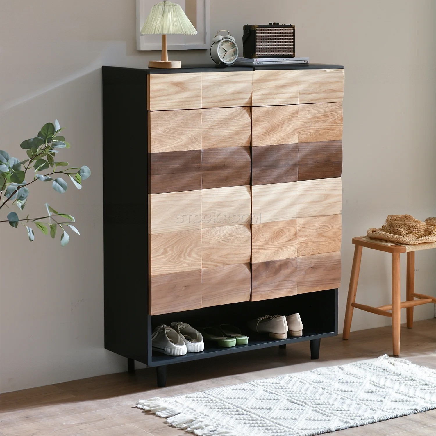 Waylon Scandinavian Shoe Cabinet