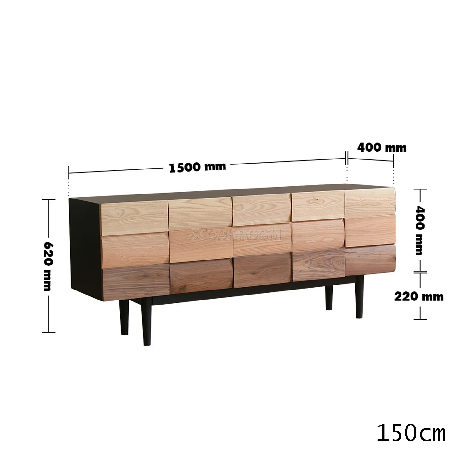 Waylon Scandinavian Sideboard 