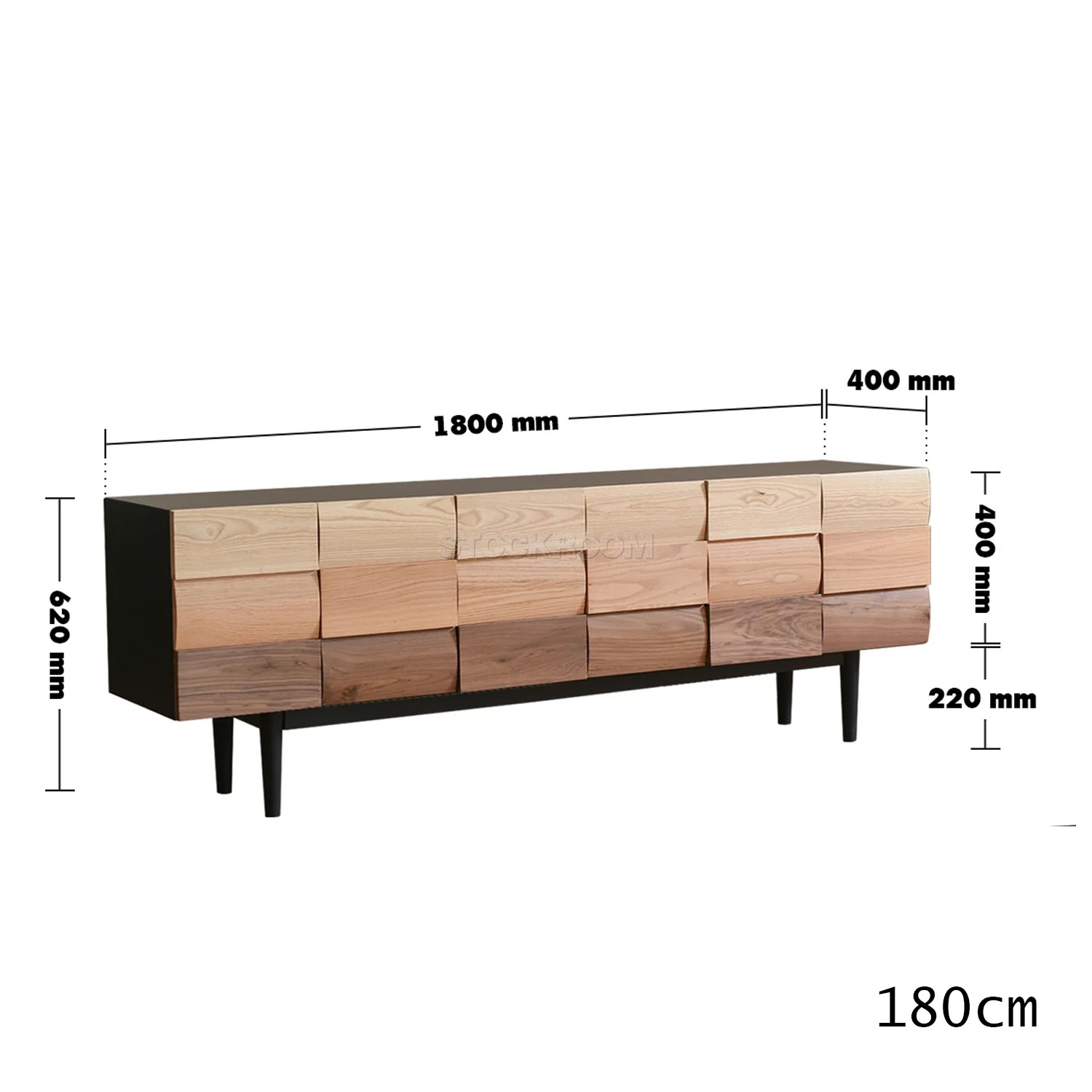 Waylon Scandinavian Sideboard 