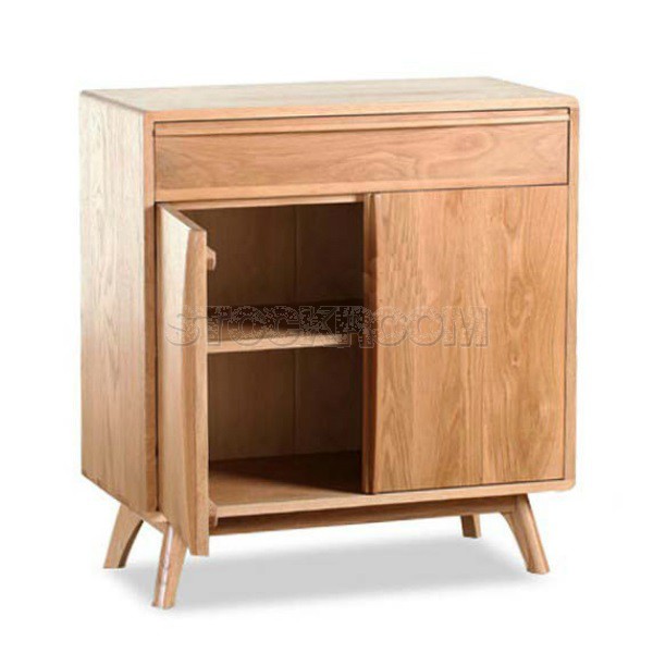 Welford Solid Oak Wood Cabinet