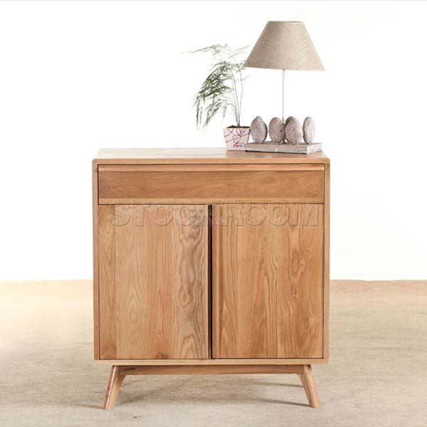 Welford Solid Oak Wood Cabinet