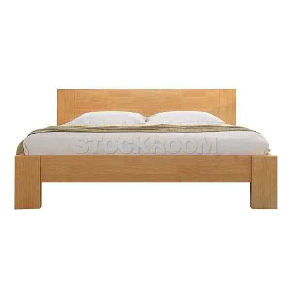 Desmond Solid Oak Wood Bed Frame
