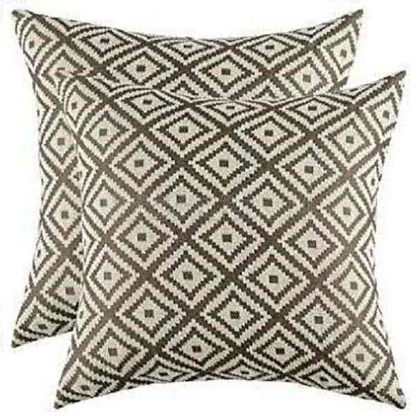 Azetec Decorative Cushion - Grey