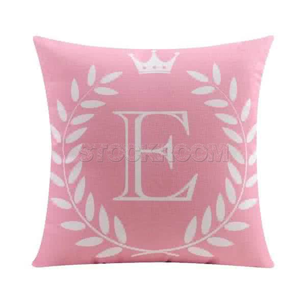 Letter Q Decoration Cushion