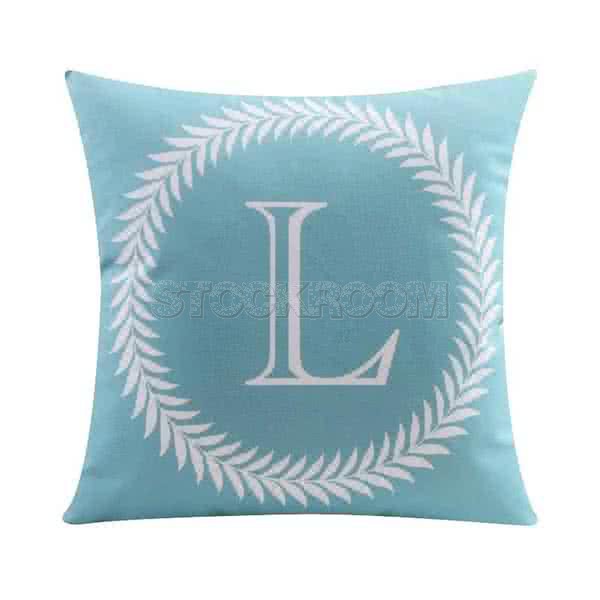 Letter F Decoration Cushion