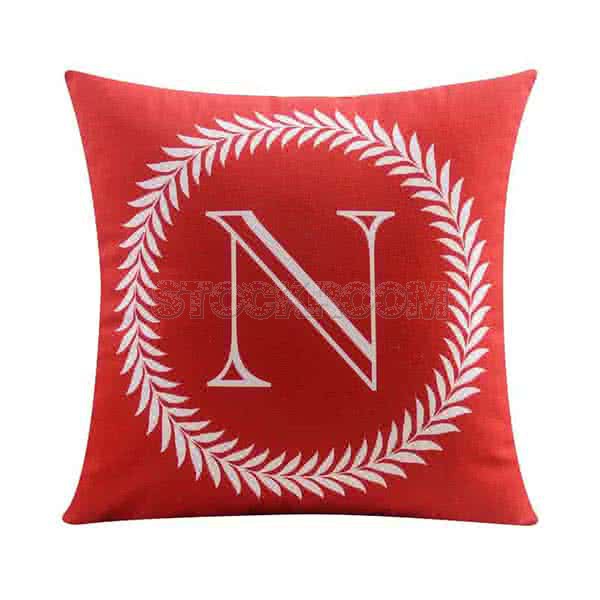 Letter N Decoration Cushion