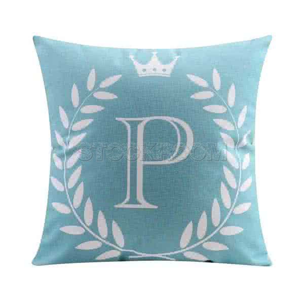 Letter P Decoration Cushion
